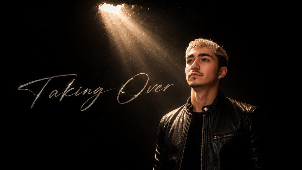 Take Over Header Mit Schriftzug